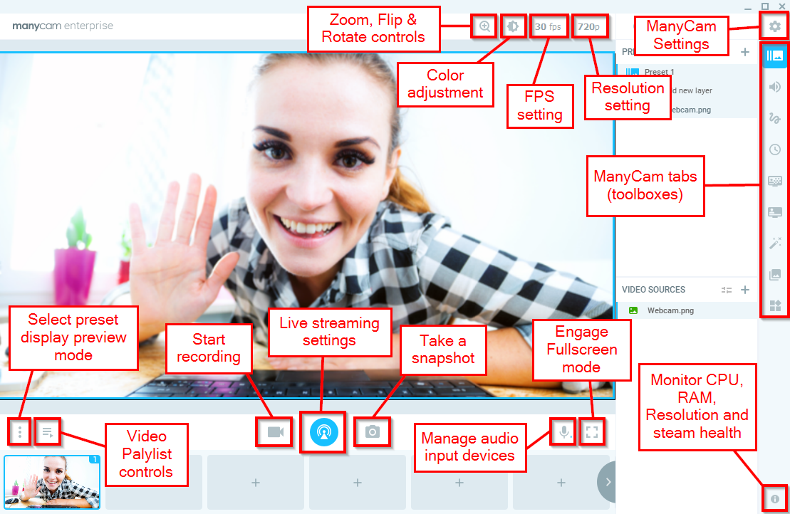 what is manycam application