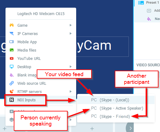 rtmp server for skype call