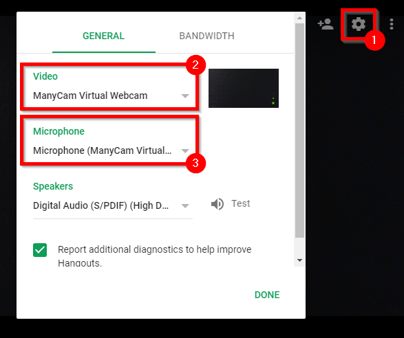 how to acctivet mc for google hangouts on mac book air