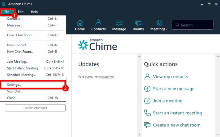 amazon chime log in